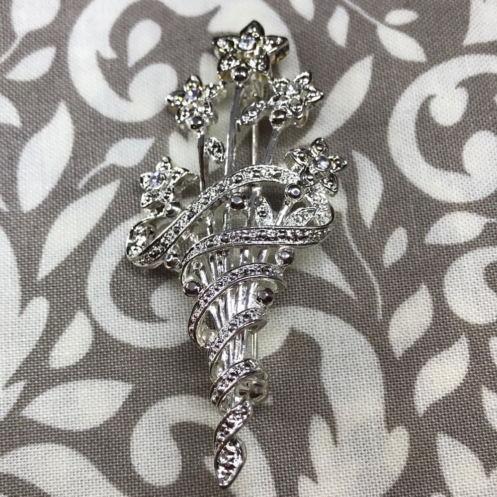 Sparkly Gem Brooch